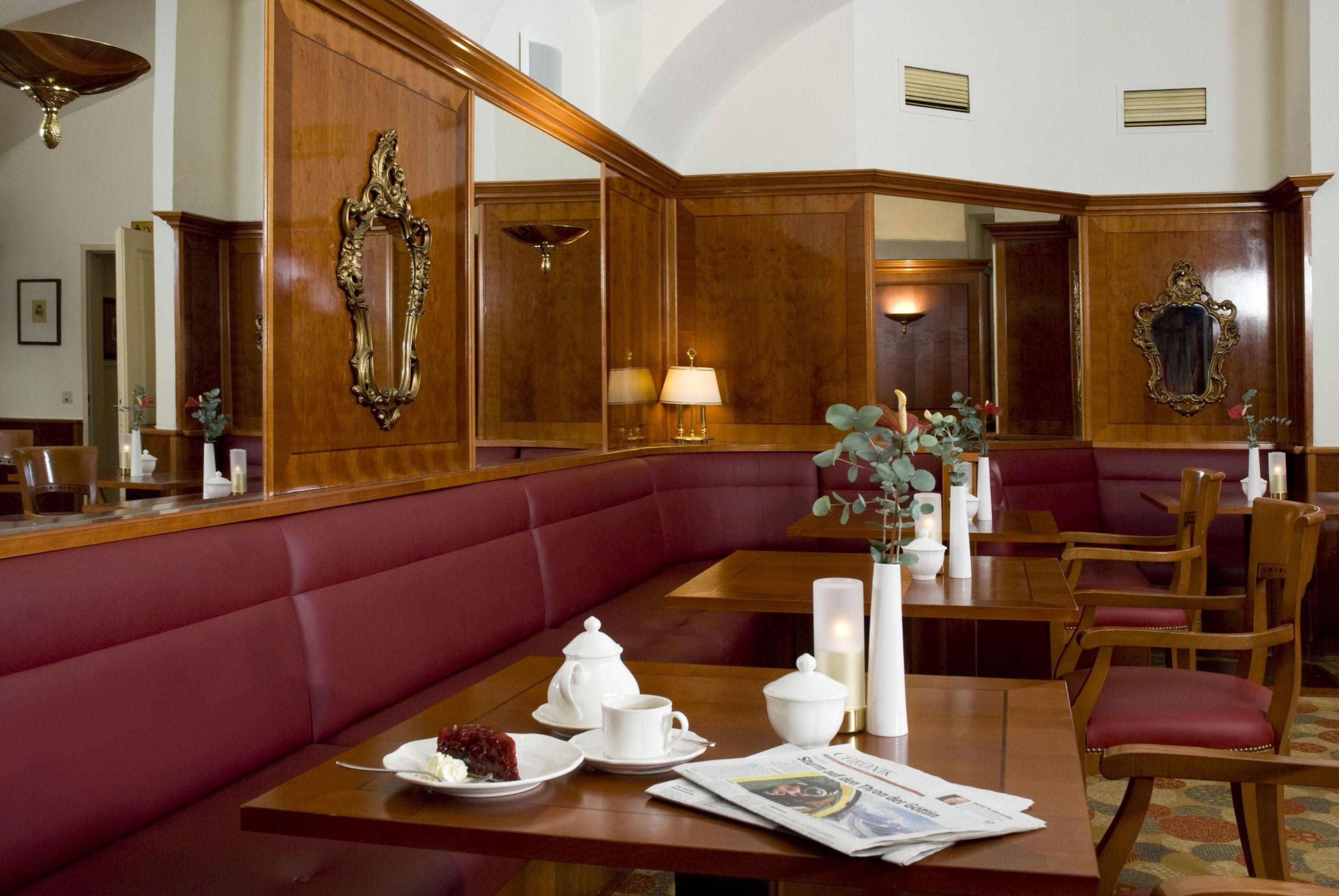 Mercure Grand Hotel Biedermeier Wien Restoran fotoğraf